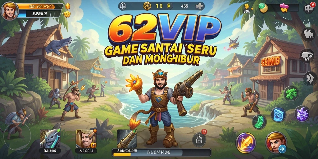 Tangkapan layar dari gameplay yang seru dan menyenangkan di 62VIP.