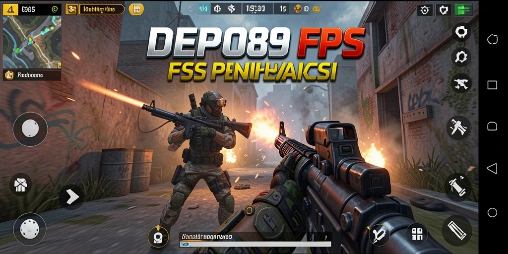 Gameplay seru DEPO89 dalam pertarungan FPS intens.