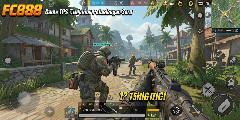 Tampilan gameplay FC888 yang penuh aksi dan strategi.