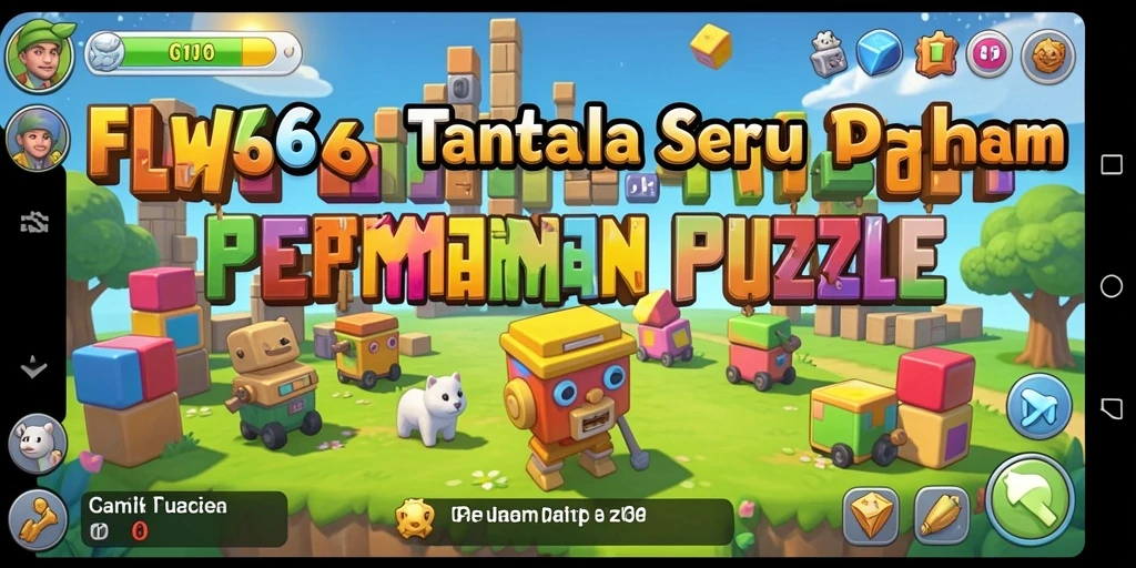 Tangkapan layar utama FW66 menunjukkan gameplay Puzzle yang mendebarkan.