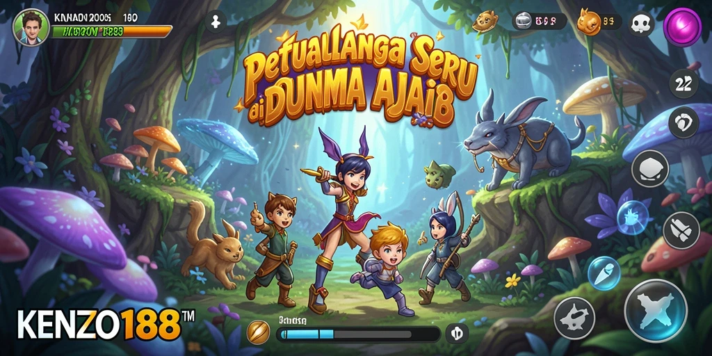 Gameplay menantang di dunia petualangan KENZO188.