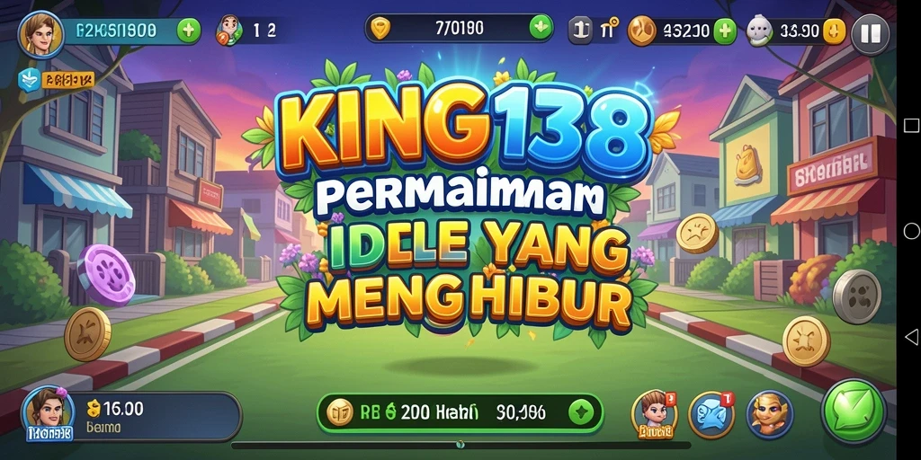 Tampilan gameplay menarik dari KING138 yang penuh warna.