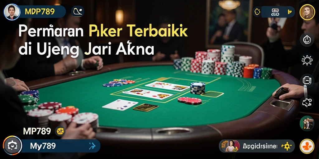Screenshot gameplay <strong>MVP789</strong> menampilkan aksi seru permainan Poker.