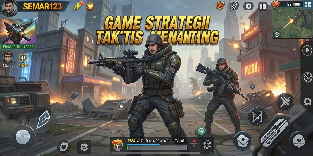Tampilan gameplay SEMAR123 yang intens dan strategis.