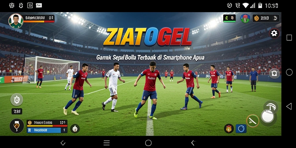 Tangkapan layar ZIATOGEL dengan aksi sepak bola mendebarkan.